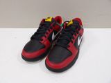 nike air force 1 low black university red