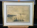 a picture of a picture of a painting on a easel