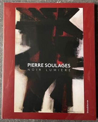 the cover of pierre soulages ' s book, no particular limiter