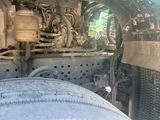 a close up view of the inside of a truck ' s engine