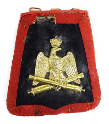 ÉQUIPEMENTS. Sabretache modèle 1854 de sous-officier de la G…