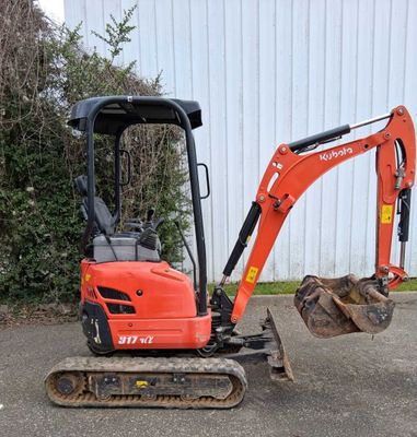 Mini-pelle compacte KUBOTA U17 - Année 2022 - numéro série K…