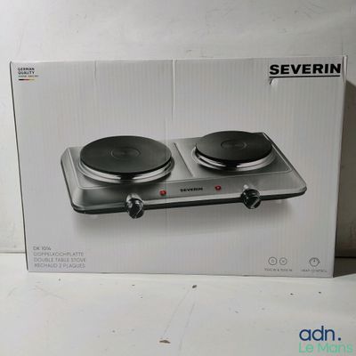 emballage d'une plaque de cuisson comportant deux brûleurs
