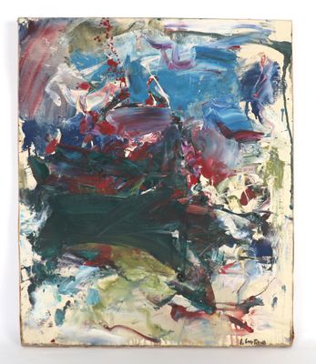 TABLEAU "SANS TITRE" de Joan MITCHELL (1925-1992)