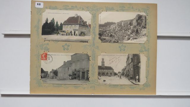 Châtelus-Malvaleix : Lot de 8cpa, dont 1 avec défaut (tache). Les...