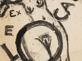 une image représentant le dessin d'un homme tenant une loupe