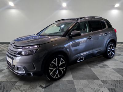 the new citrole suv is parked in a showroom