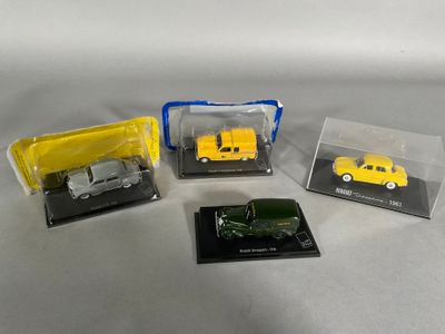 Ensemble de 4 miniatures 1/43ème :