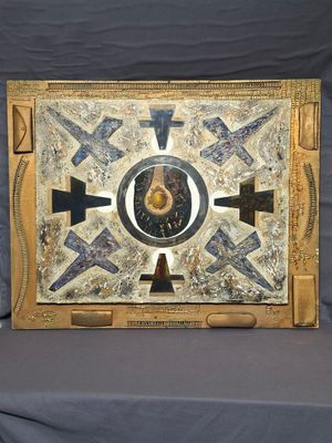 Bruno MENDONCA (1953-2011) "Géométrie sacrée"