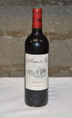 12 btl LA TOUR DE BY 2012 Medoc rouge