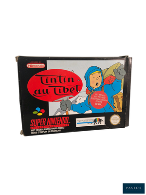 une boîte de jeux Nintendo posée sur une surface blanche