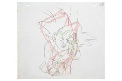 drawing of a cat holding a cell phone in its right hand