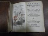 un vieux livre avec l'image d'une femme et d'un homme