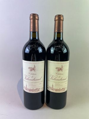 2 btls Château de Valandraud 2002 - Saint-Emilion (TVA récup…