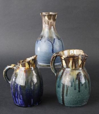 Joseph TALBOT (1888-1959) à La Borne: Deux pichets et un vas… - Photo 1