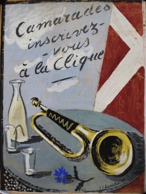 E. CHAMBON (XXème), "Camarades, inscrivez-vous à la clique",… - Photo 1