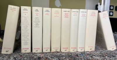 un grand nombre de livres posés sur un lit