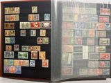 a picture of a book with a lot of stamps on it