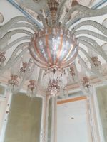 Travail Ottoman, début XXème, Important lustre en verre à 24… (photo 3)