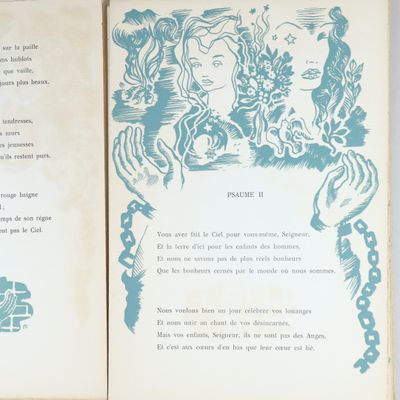 a book with a picture of a woman and a man on it