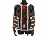 louis vuitton backpack backpack with red and white stripes