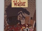la couverture d'un album de bande dessinée représentant un homme et une femme dans un salon