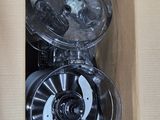 a box that has a couple of wheels inside of it