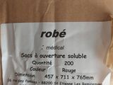a brown paper bag that has a label on it