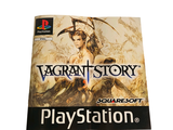 the front cover of a playstation game with a picture of a woman holding a sword