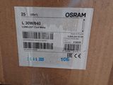 a box with a label on it that says osram