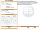 a close up of a document with a picture of a car