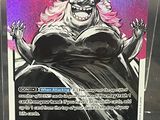 un gros plan sur une carte sur laquelle figure un personnage de dessin animé
