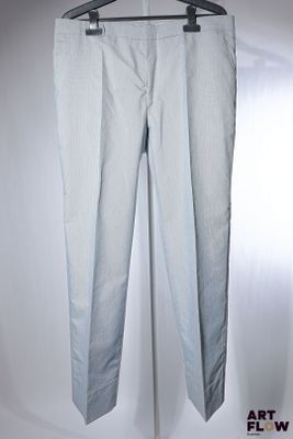 D. TRAGALOS E.E - Pantalon à rayures blanche et bleue - Tail…