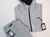 under armour hooded jacket and pants set for boys