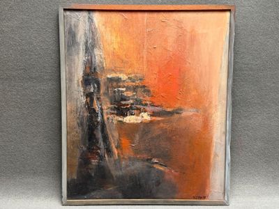 Jean-Pierre VITRY Composition abstraite,