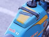 a close up of the handlebars on a motorcycle