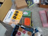 a lot of boxes that are sitting on the floor