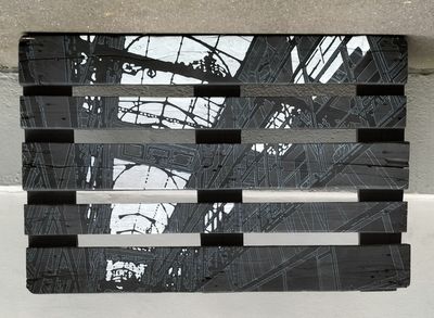 Riccardo POCCI (né en 1972) Le Passage - Série "In Paris", 2…