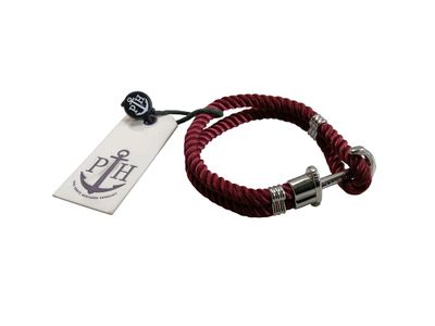 Lot de 24 bracelets PAUL HEWITT - Couleurs Bordeaux et argen…