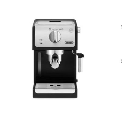 Expresso Delonghi ECP33.21 1100 W Noir et Gris, incomplet