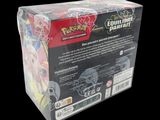 the box of the pokemon trading card game is open and ready to be played