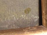 a picture of a painting on the wall of a building