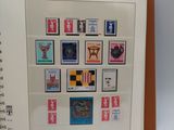 a picture of a book with stamps on it