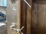 an image of a stainless steel door in a room