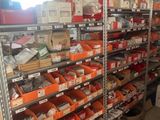 many shelves that have many different types of items on them
