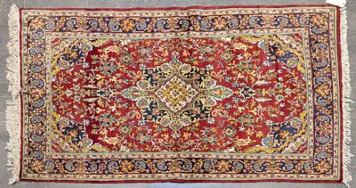 Tapis Pakistan , fait main en laine, 205x123 (S624)