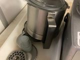 a blender sitting on a counter next to a blender