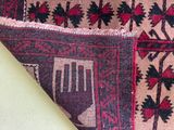 an image of a close up of a rug on a table