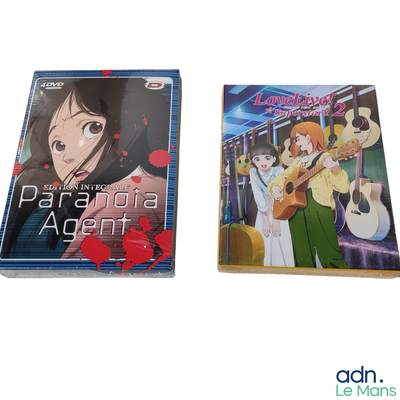 two dvds that are sitting next to each other