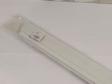 a picture of a white piece of plastic on a white surface